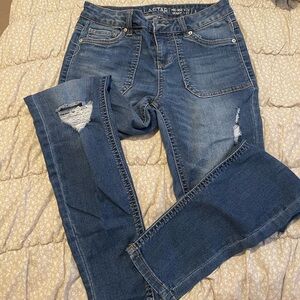 Vanilla Star Women's Blue Skinny Jeans